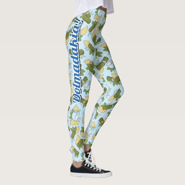 Dolmadakia Pattern Leggings (Right)