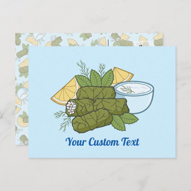 Dolmadakia Postcard (Front/Back)