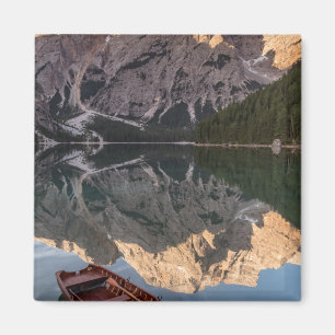 Dolomite Alps   Pragser Wildsee   Tyrol, Italy Magnet