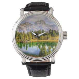 Dolomite Mountains and Lake Stunning Landscape Watch