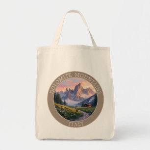 Dolomite Mountains Italy Tote Bag