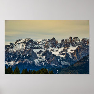 Dolomites, italian Alps Poster