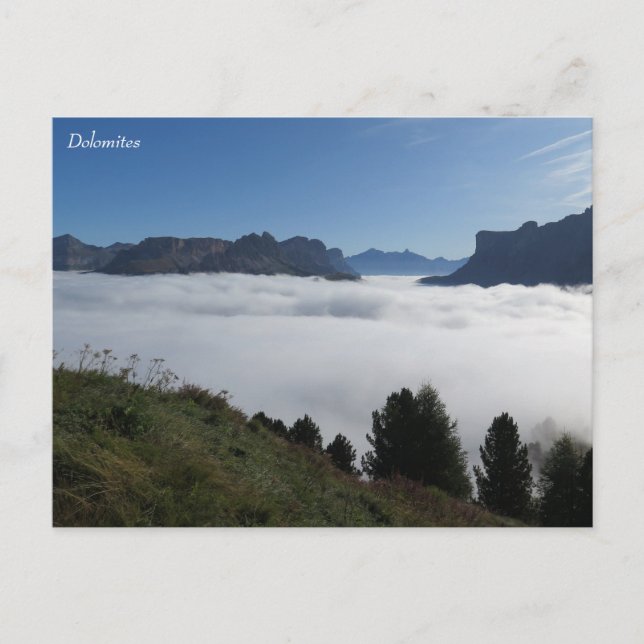Dolomites Italy Postcard (Front)