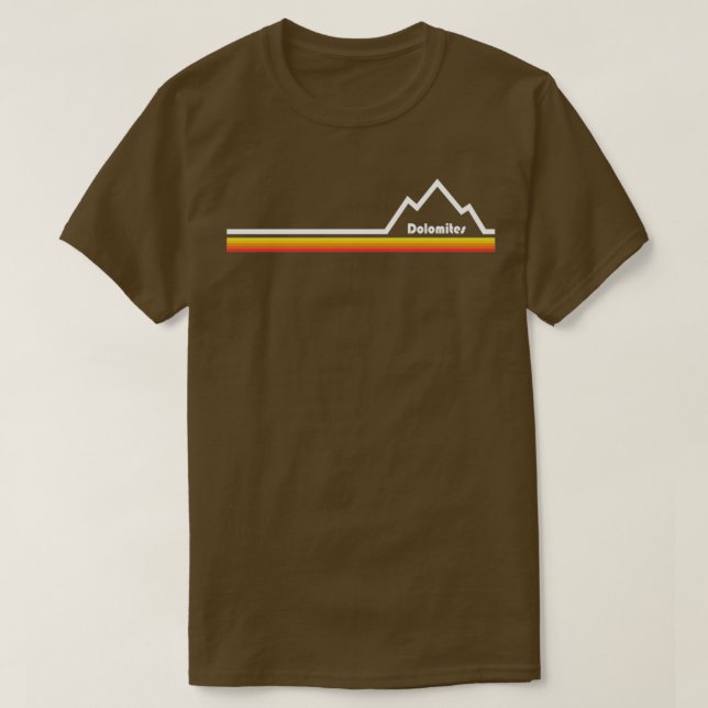 Dolomites Italy T-Shirt (Design Front)