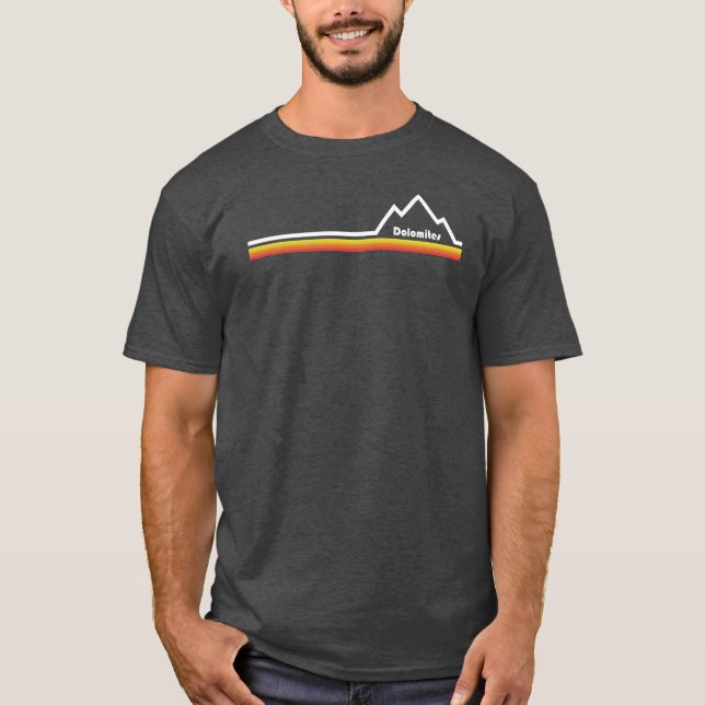 Dolomites, Italy T-Shirt (Front)