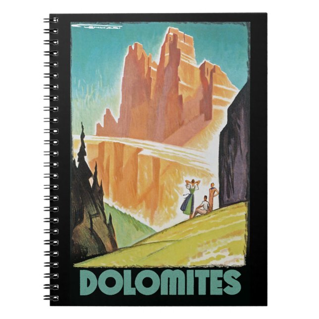 Dolomites Notebook (Front)