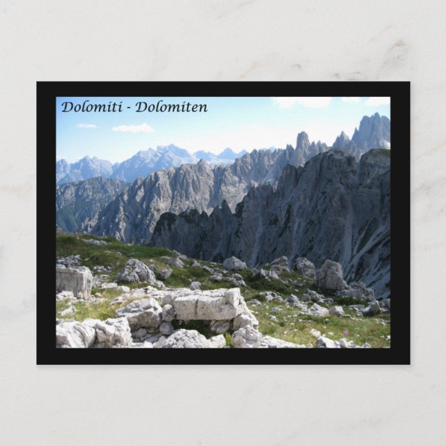 Dolomites Postcard (Front)