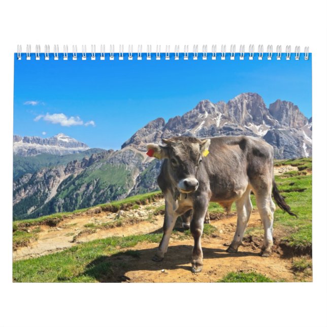 Dolomiti - alpine pasture calendar (Cover)