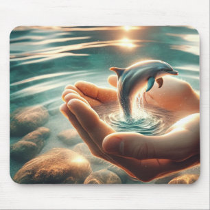 Dolphin Art Mouse Pad