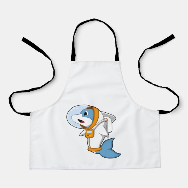 Dolphin as Astronaut with Costume Apron (Front)