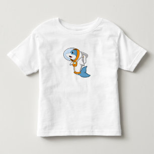 Dolphin as Astronaut with Costume Toddler T-shirt
