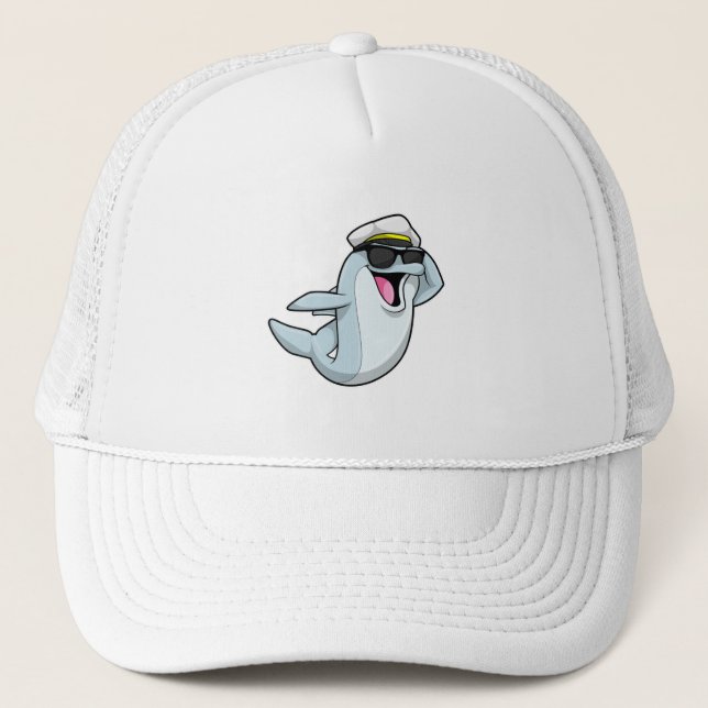 Dolphin as Policeman with Police hat (Front)