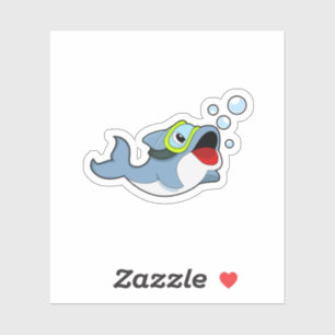 Dolphin at Diving with Water bubbles.PNG