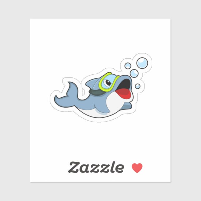 Dolphin at Diving with Water bubbles.PNG (Sheet)
