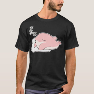 Dolphin at Sleeping on Pillow T-Shirt