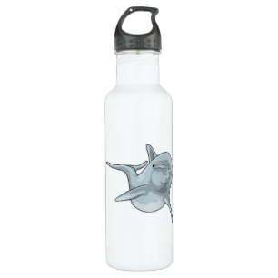 Dolphin at Swimming 710 Ml Water Bottle