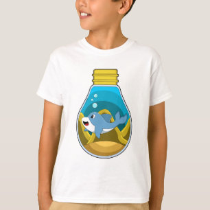 Dolphin at Swimming in Aquarium T-Shirt