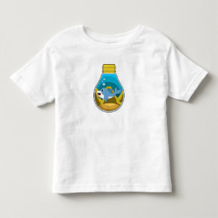 Dolphin at Swimming in Aquarium Toddler T-shirt