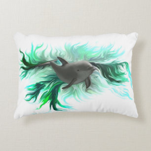 Dolphin Baby Accent Pillow