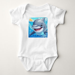 Dolphin Baby Bodysuit