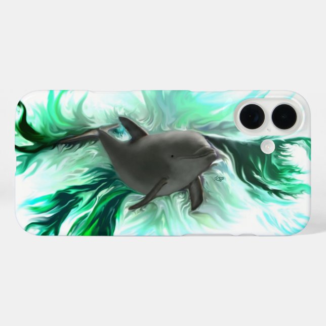 Dolphin Baby Case-Mate iPhone Case (Back (Horizontal))