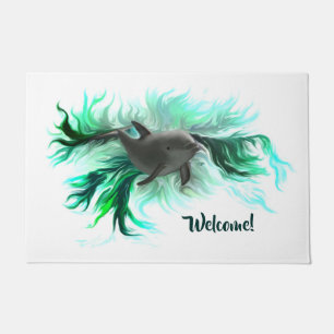 Dolphin Baby Doormat