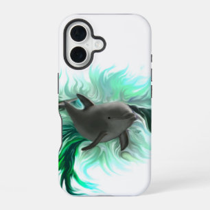 Dolphin Baby iPhone 16 Case
