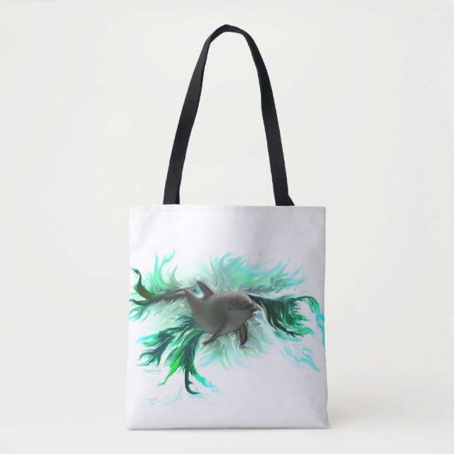 Dolphin Baby Tote Bag (Front)