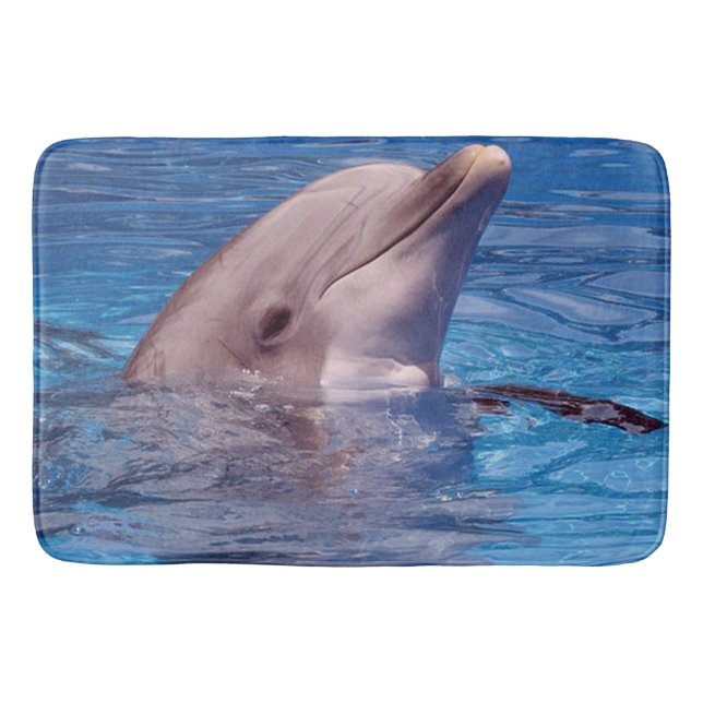 dolphin bath mat (Front)