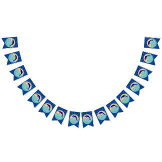 Dolphin Beach Bunting Flags