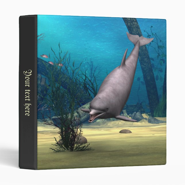Dolphin Binder (Front/Spine)