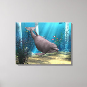 Dolphin Canvas Print