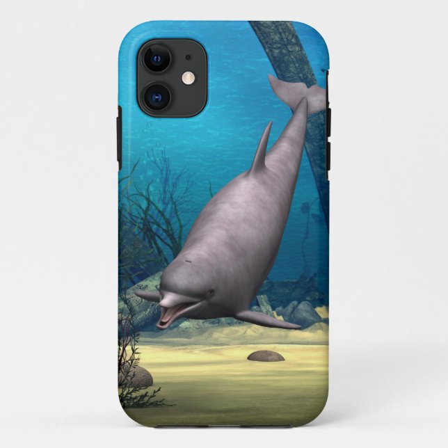 Dolphin Case-Mate iPhone Case (Back)