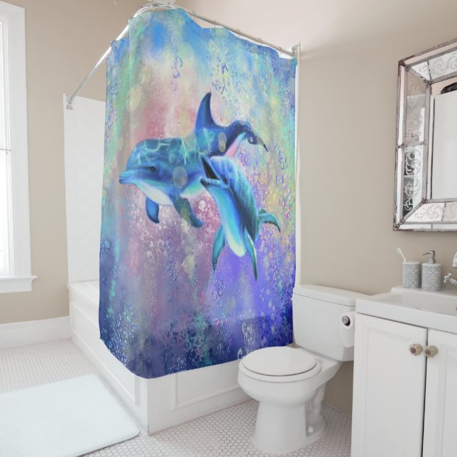 Dolphin Couple - Beautiful (In Situ)