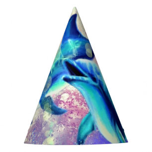 Dolphin Couple Party Hat Family