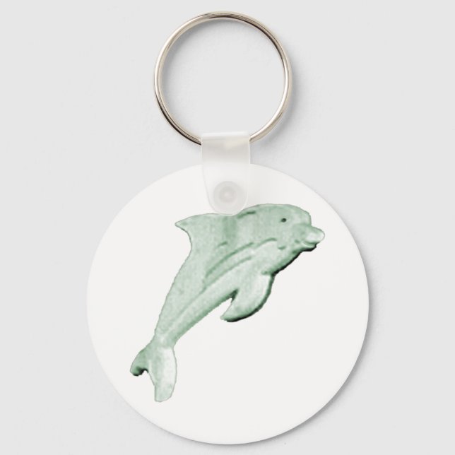 Dolphin Daytona Beach 2009 jGibney The MUSEUM Zazz Keychain (Front)