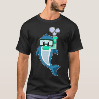 Dolphin Diver Snorkel T-Shirt