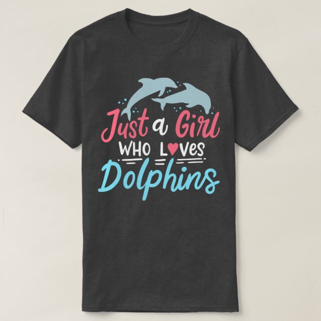 Dolphin Dolphin Lover 2 T-Shirt (Design Front)