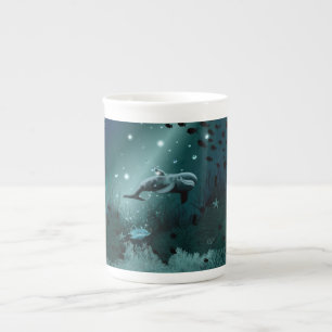 Dolphin Dream Bone China Mug