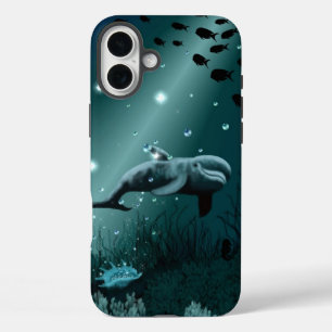 Dolphin Dream iPhone 16 Plus Case