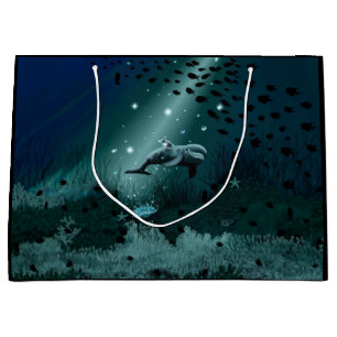 Dolphin Dream Large Gift Bag