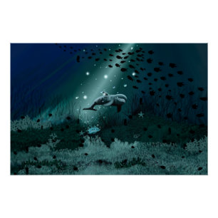 Dolphin Dream Poster