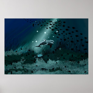 Dolphin Dream Poster