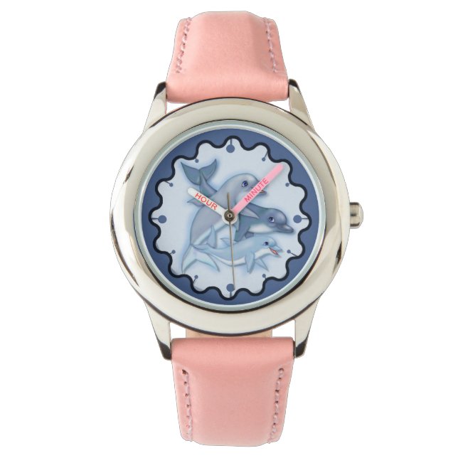 Dolphin Family Swimming Watch (Front)