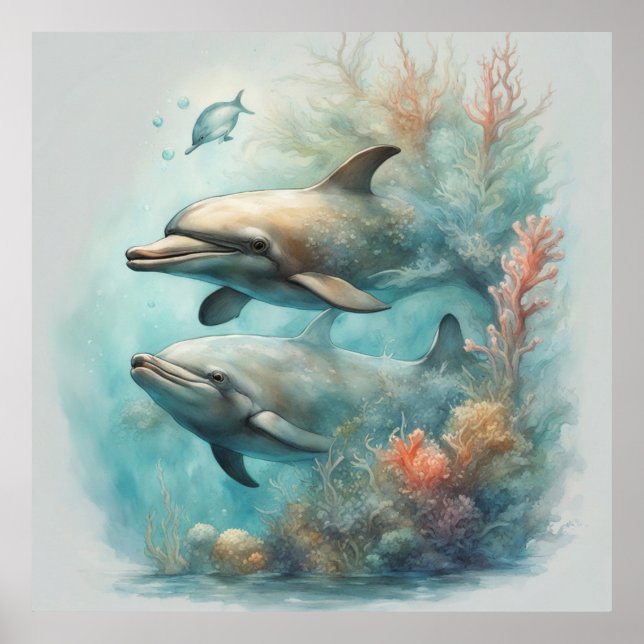 Dolphin Fantasy 6 Poster (Front)