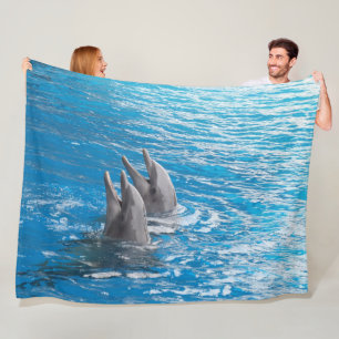 Dolphin Fleece Blanket