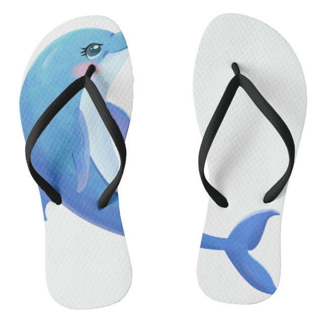 dolphin flip flops (Footbed)