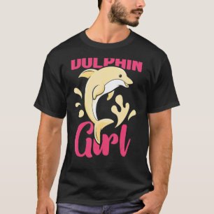 Dolphin Girl  Cute Dolphins Girls T-Shirt