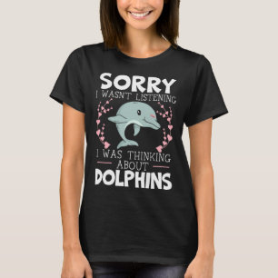 Dolphin Girl Mammal Aquatic Sea Animal T-Shirt