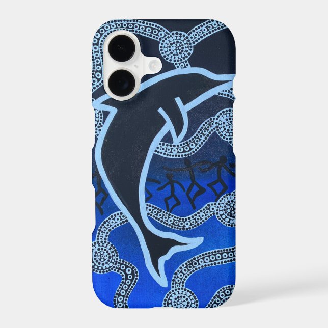 dolphin iphone 11 case (Back)